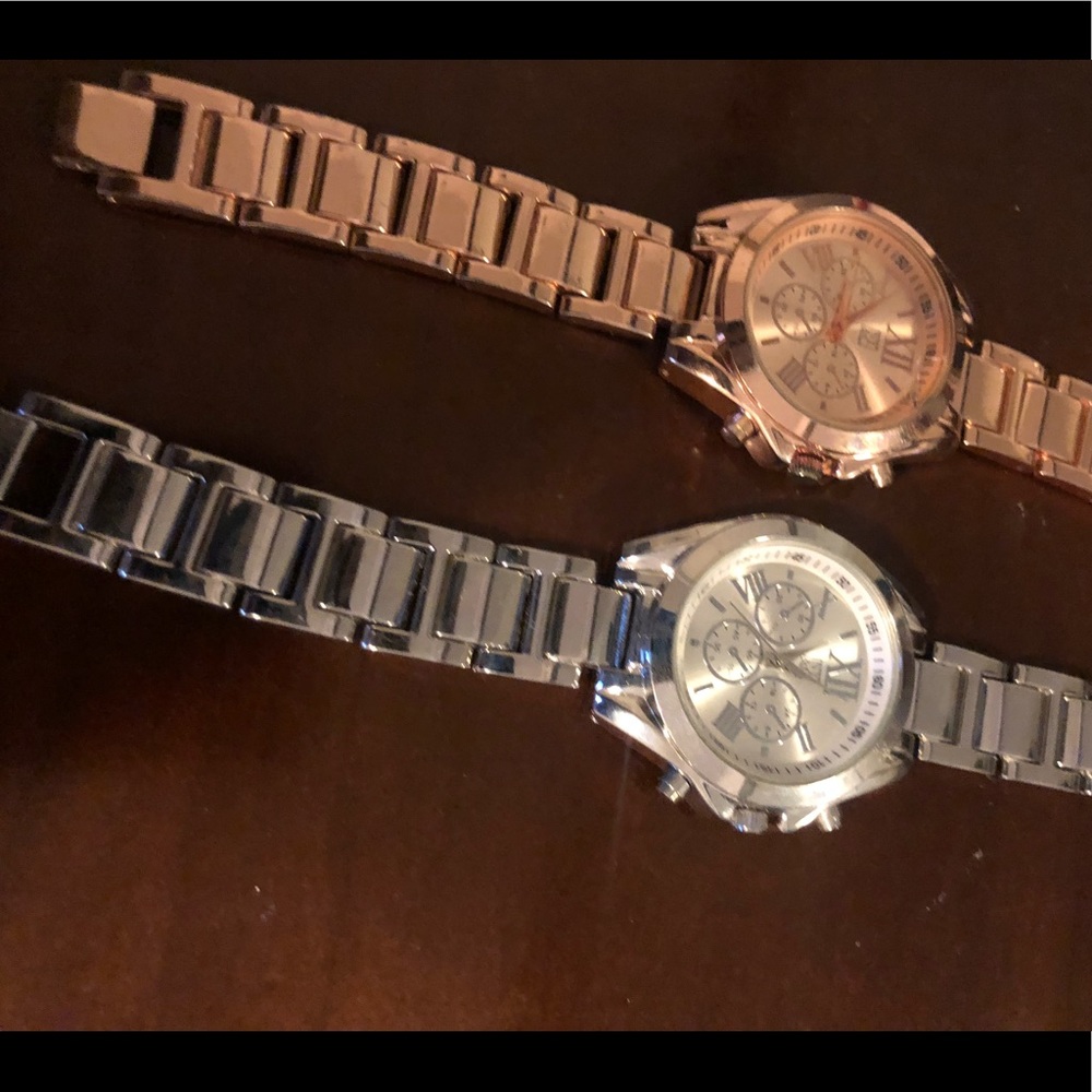 Women’s watch and arm charm